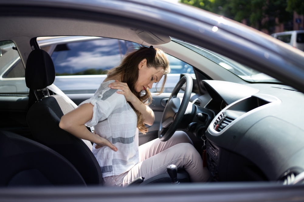 Whiplash injury from car accident