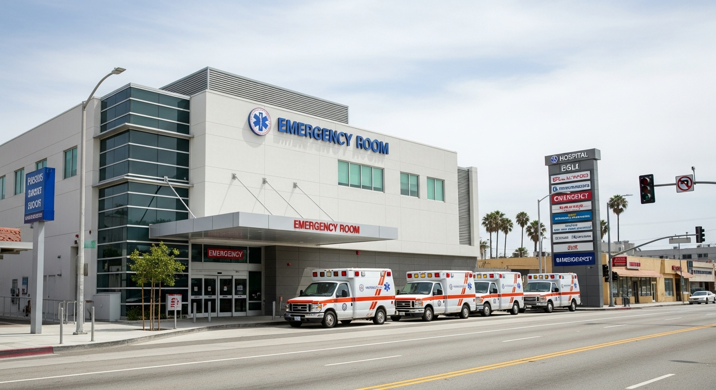 Source: Compass Law Group | Cyclist receiving treatment | Bell Gardens, CA