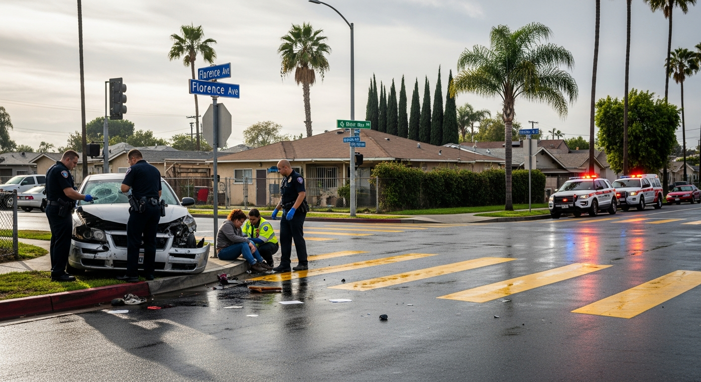 Source: Compass Law Group | Pedestrian crosswalk accident | Bell Gardens, CA