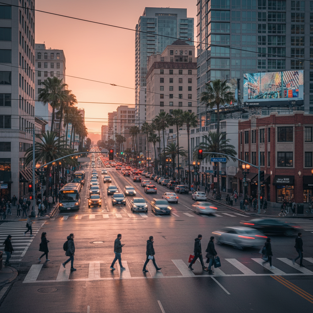 Source: Compass Law Group | Freeway collision with emergency vehicles | Long Beach, CA