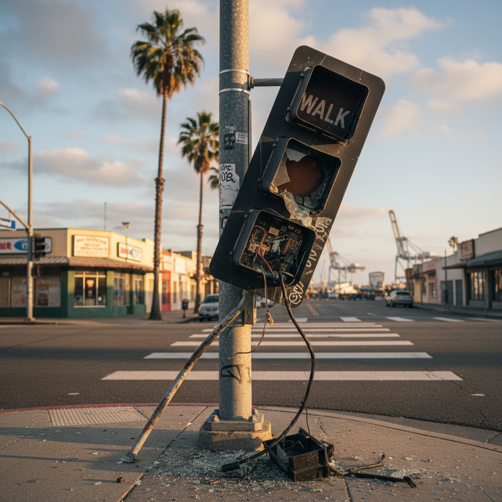 Source: Compass Law Group | Pedestrian crosswalk accident | Long Beach, CA