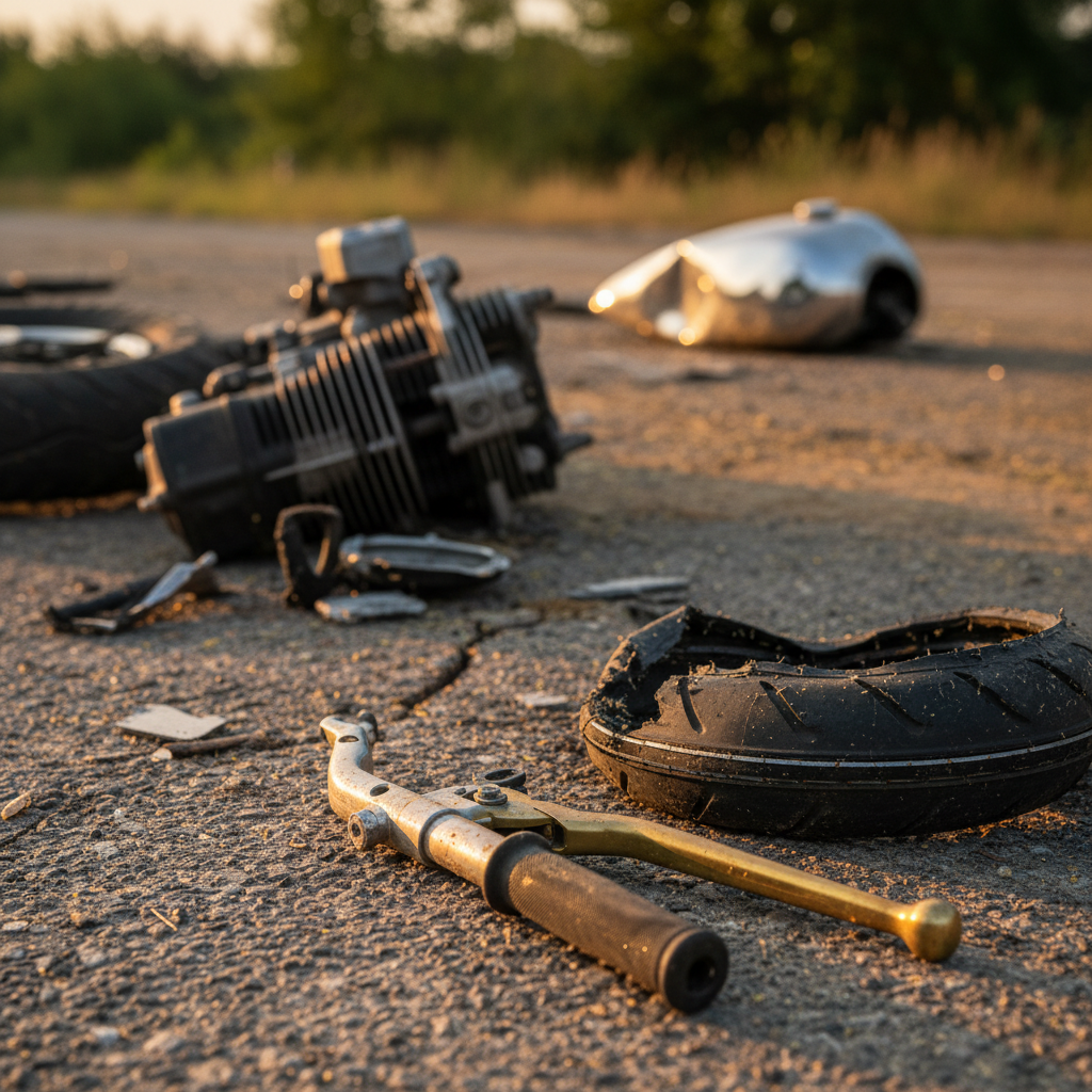 Source: Compass Law Group | Motorcycle Accident — scene 2 | Los Angeles, CA