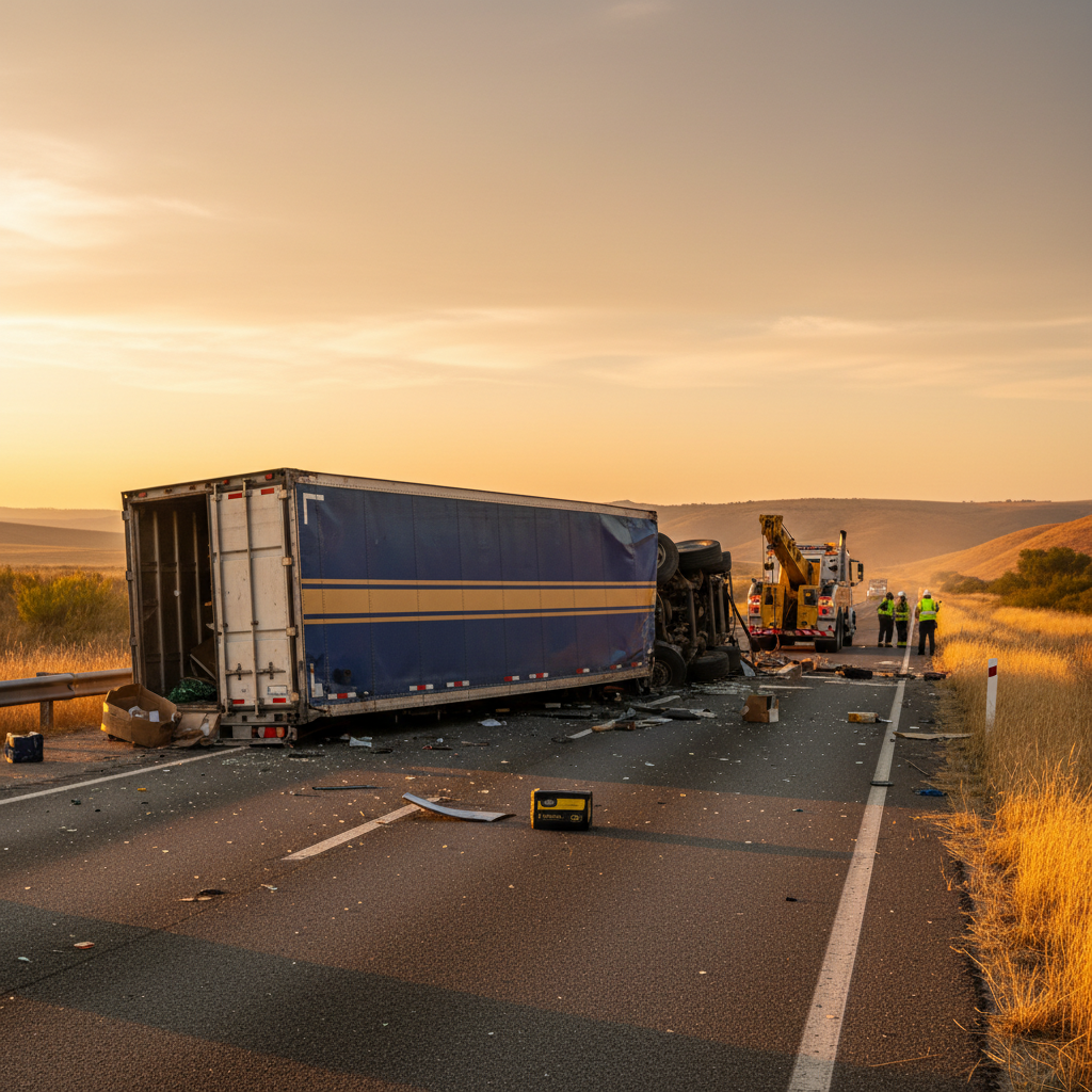 Source: Compass Law Group | Truck Accidents — scene 1 | Los Angeles, CA