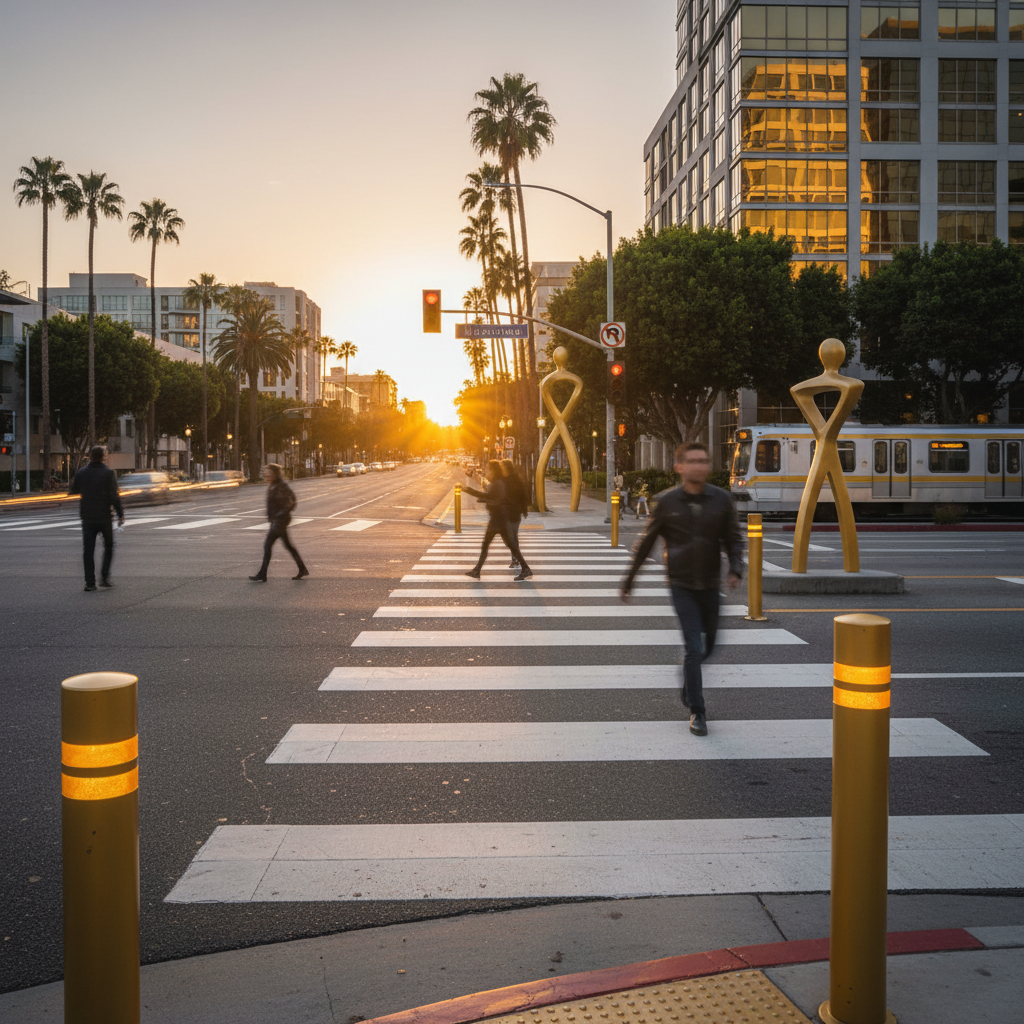 Source: Compass Law Group | Pedestrian Safety in Los Angeles — scene 1 | Los Angeles, CA