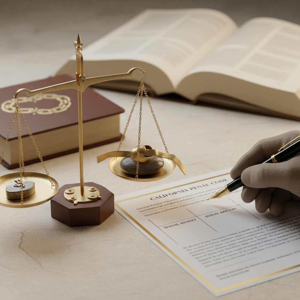 Source: Compass Law Group | Sexual Assault vs. Sexual Battery in California: What's the Legal Difference? — scene 2 | Beverly Hills, CA
