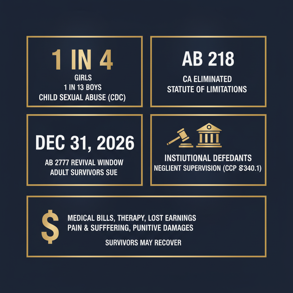Therapist and Psychiatrist Sexual Abuse statistics infographic — Compass Law Group