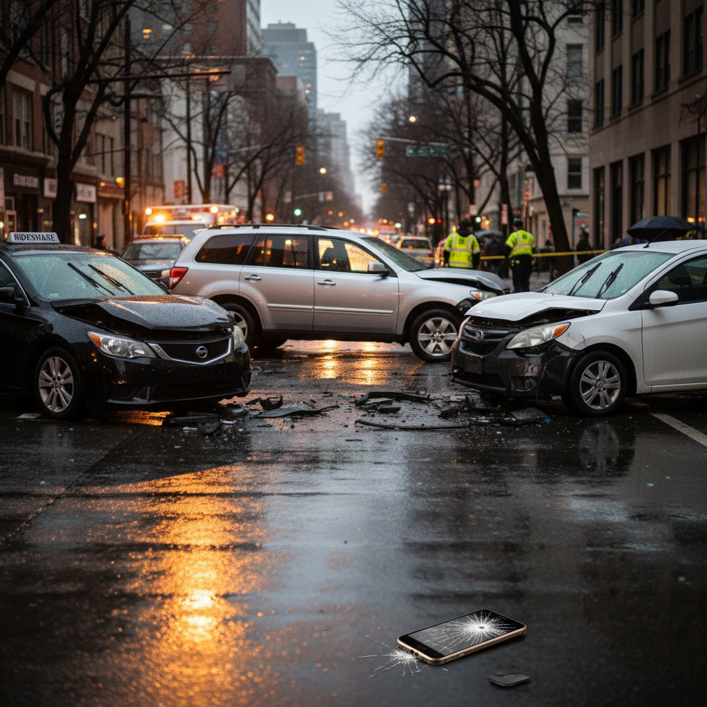 Source: Compass Law Group | Rideshare Accidents — scene 1 | Los Angeles, CA