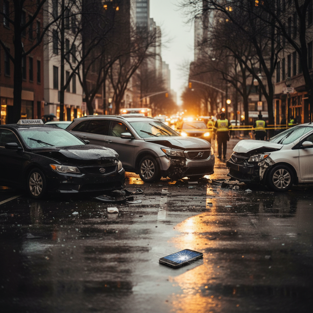 Source: Compass Law Group | Rideshare Accidents — scene 1 | Los Angeles, CA