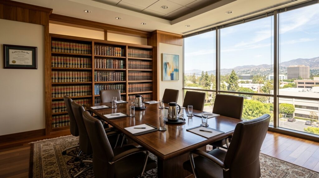 Compass Law Group's Los Angeles office, which serves personal injury clients in Burbank, California